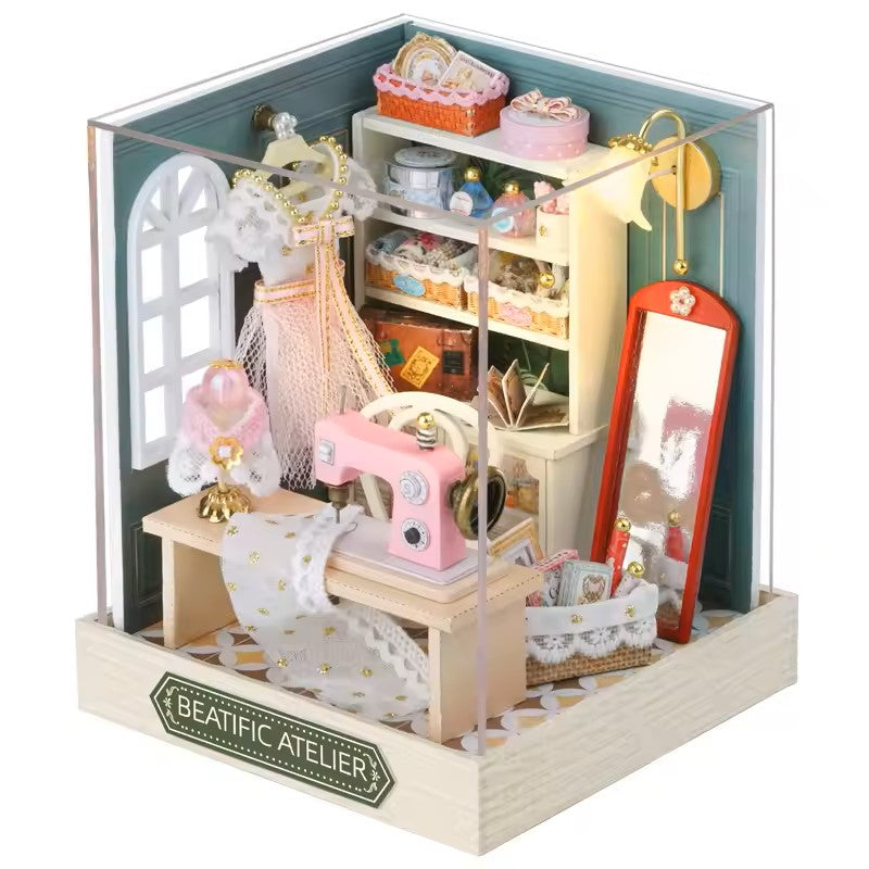 Magic Wooden Doll House Mini Kit