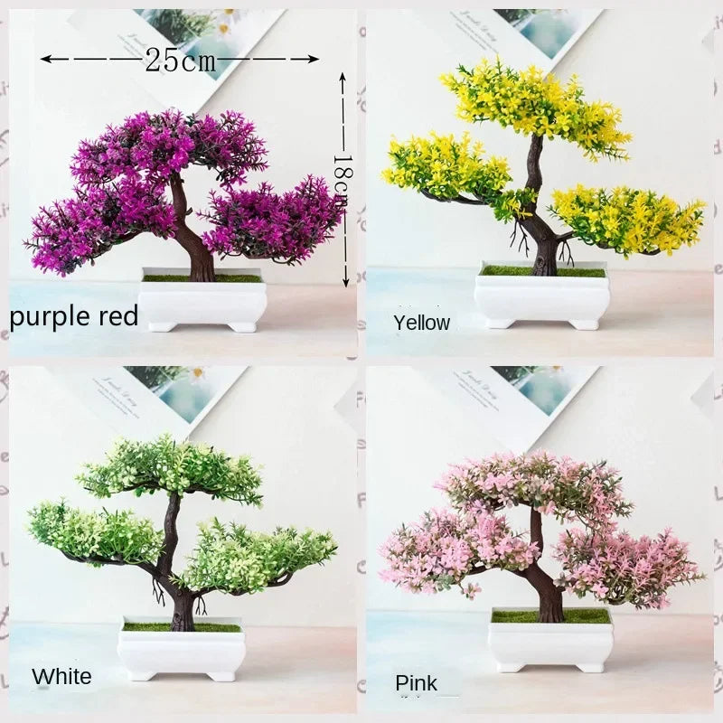 Artificial White Plant – Home & Office Decor