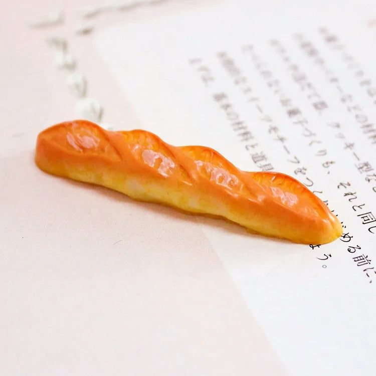 Realistic Miniature French Baguette – Perfect for Dollhouses & Décor